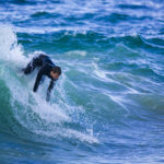 Surfing Newport Beach, California